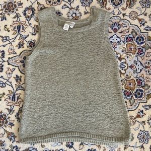 Miss Green oversized sweater vest
